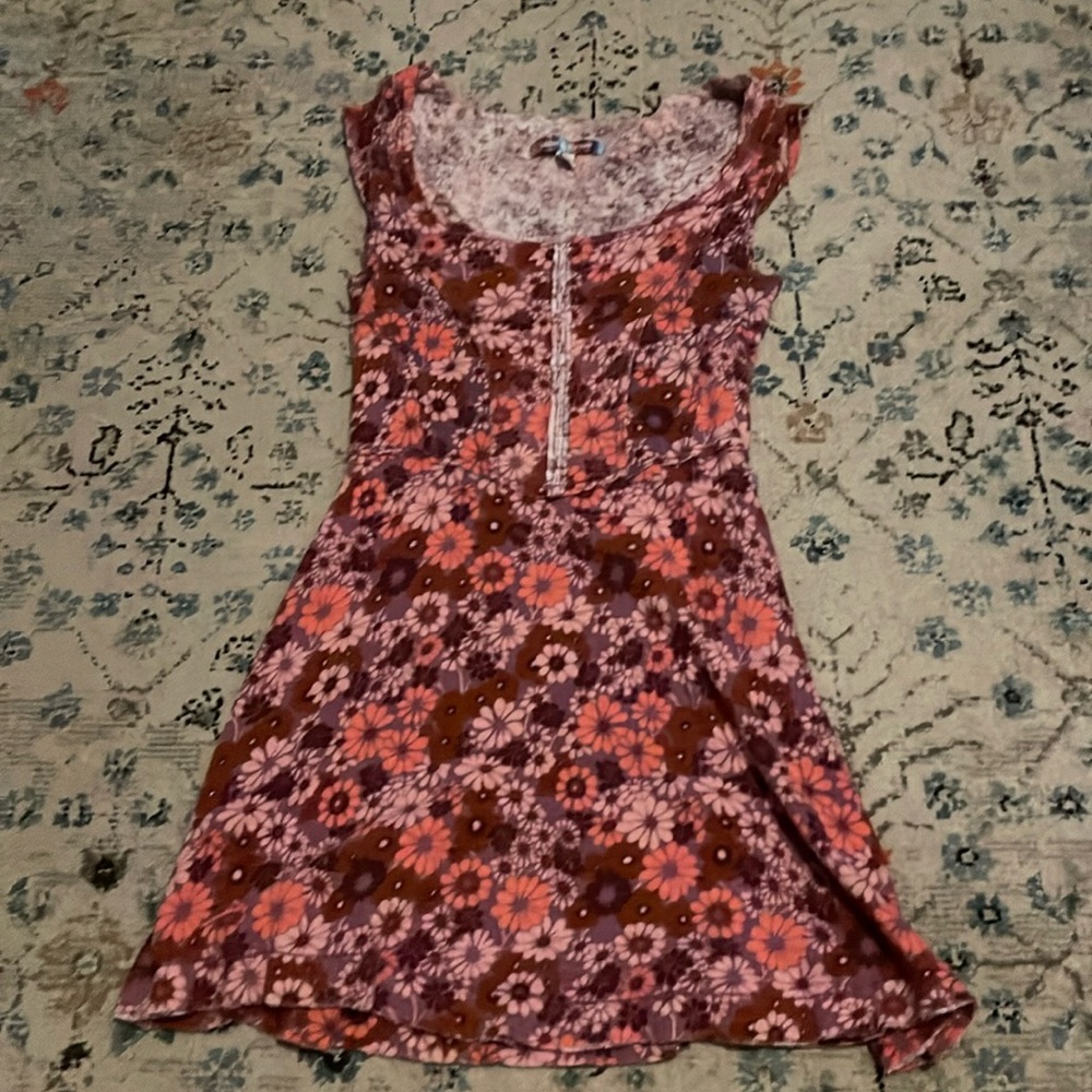 Urban Outfitters Pink Floral Dress